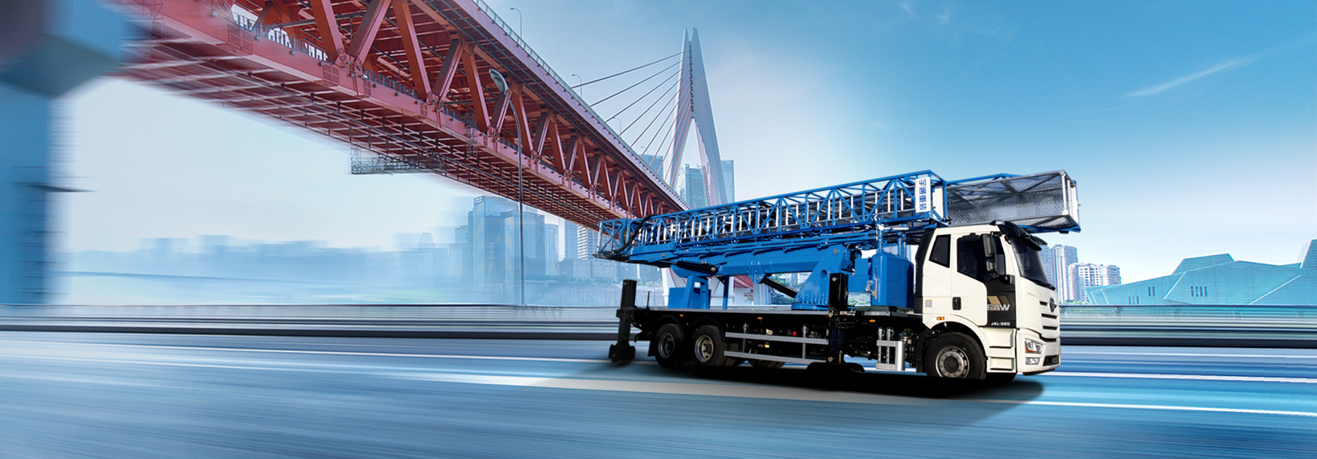 榮耀款3橋23米桁架式橋梁檢測車